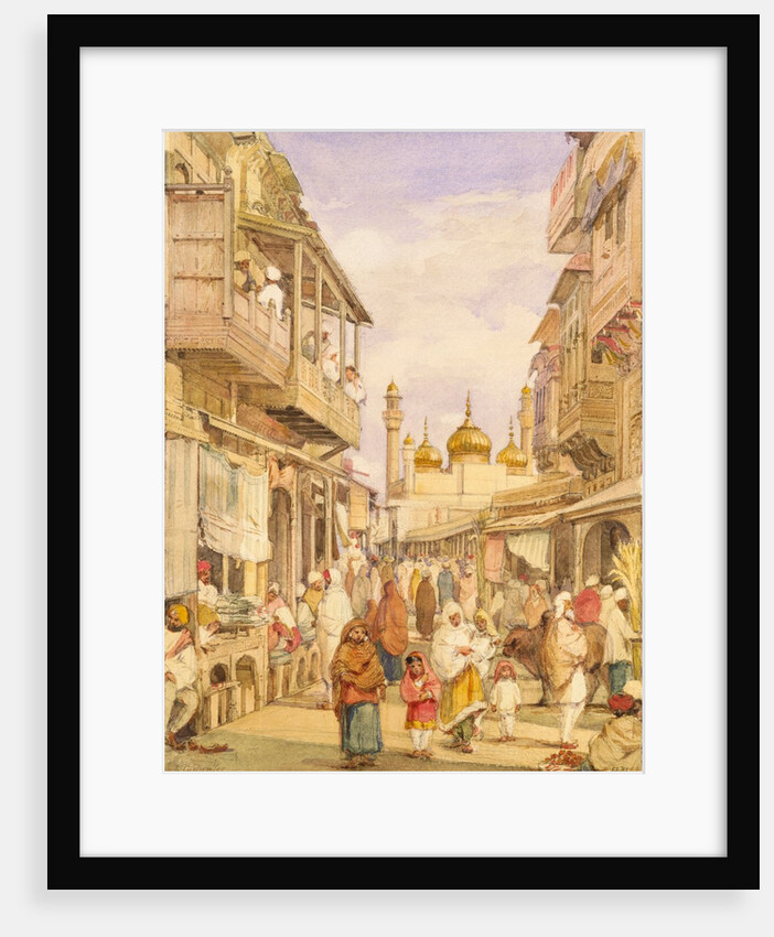 A Street In Lahore by William Carpenter