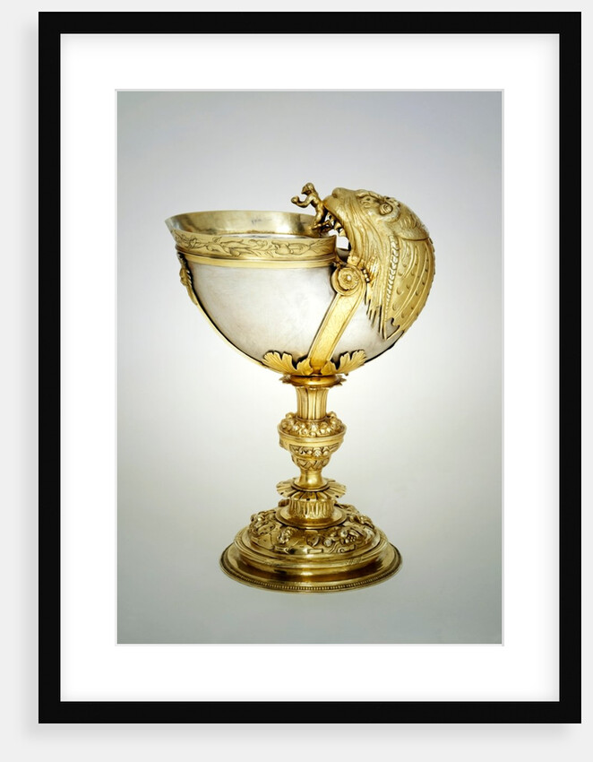 Nautilus Cup. London, mid-16th century by Affabel Partridge