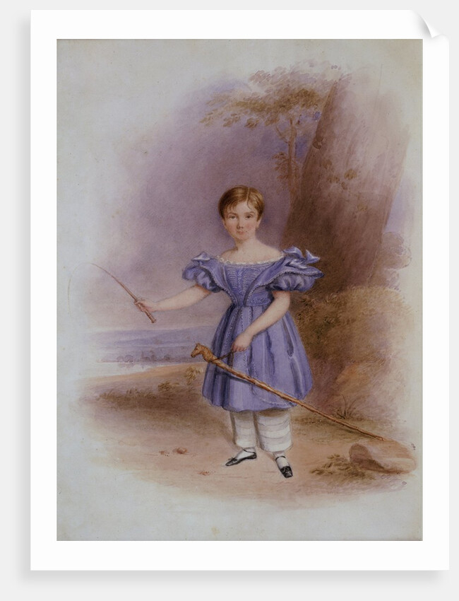 Alfred Fuller with a Hobby Horse. England, 19th century by Unknown