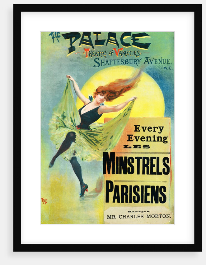 Les Minstrels Parisiens. London, England, 1895 by Unknown