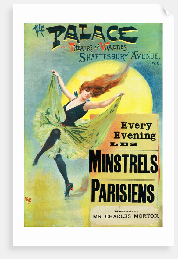 Les Minstrels Parisiens. London, England, 1895 by Unknown