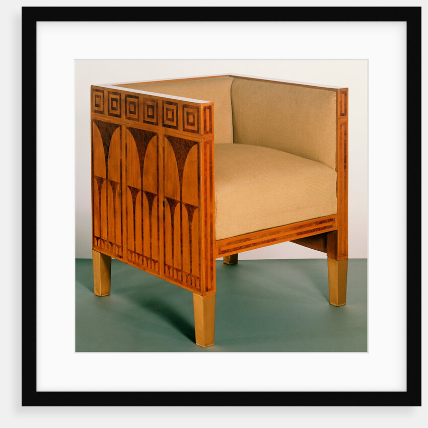 Chair by Koloman Moser and Caspar Hrazdil