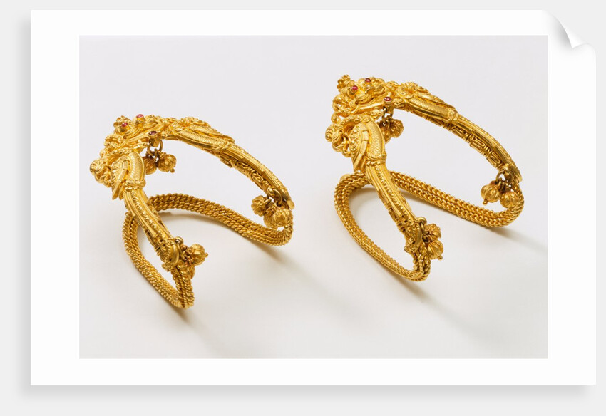 Pair of Armlets. South India, c.18th century by Unknown