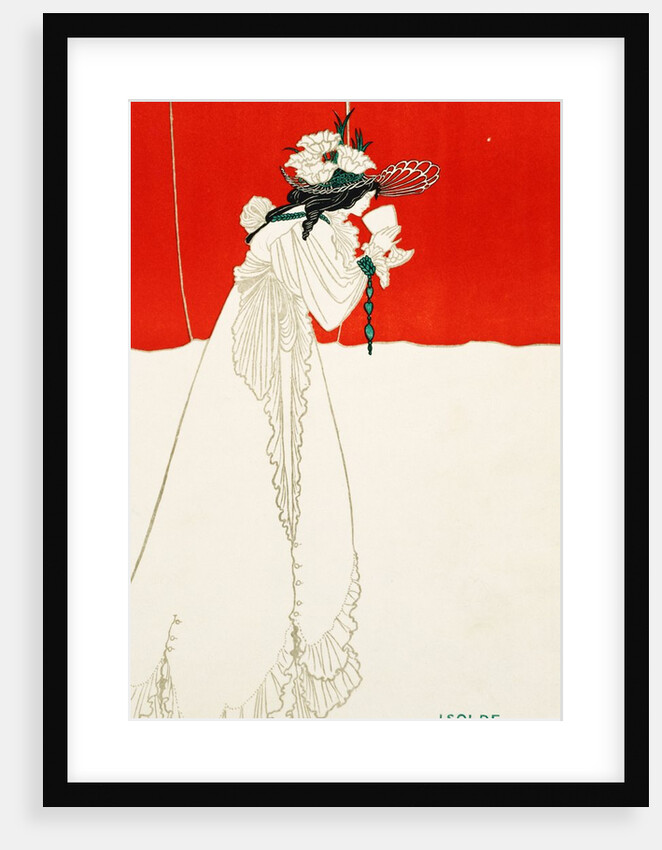 Isolde by Aubrey Vincent Beardsley