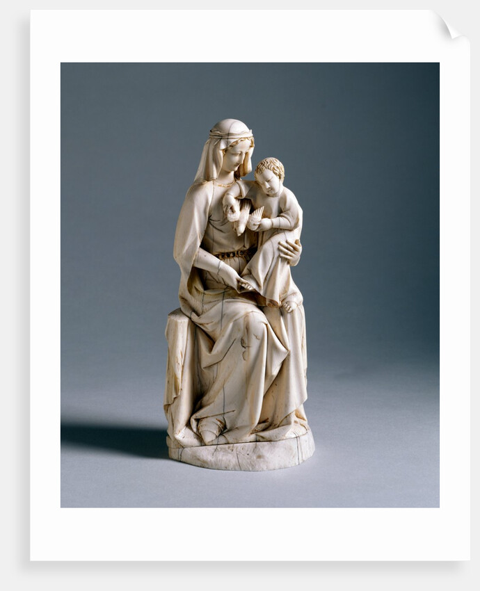 Virgin and Child. Paris, France, 1270 by Anonymous