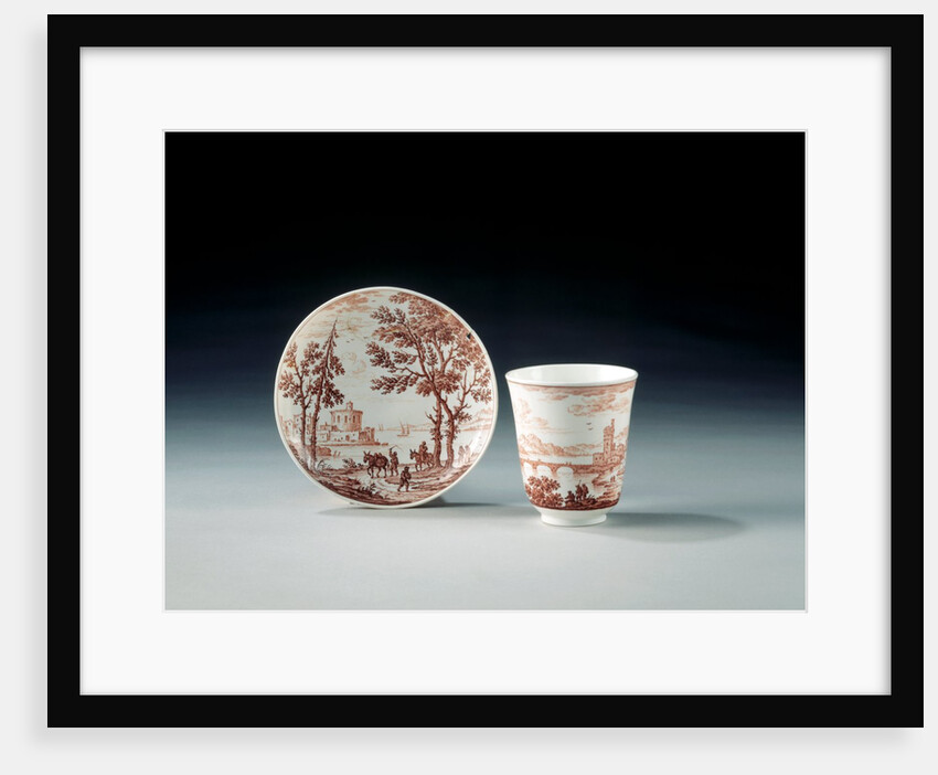 Cup and Saucer by Unknown