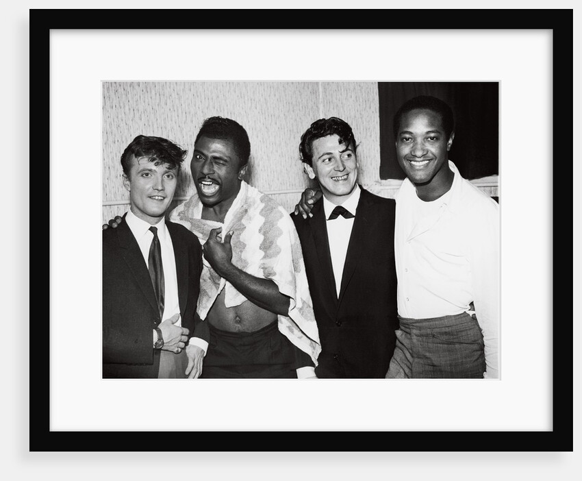 Jet Harris, Little Richard, Gene Vincent and Sam Cooke by Harry Hammond