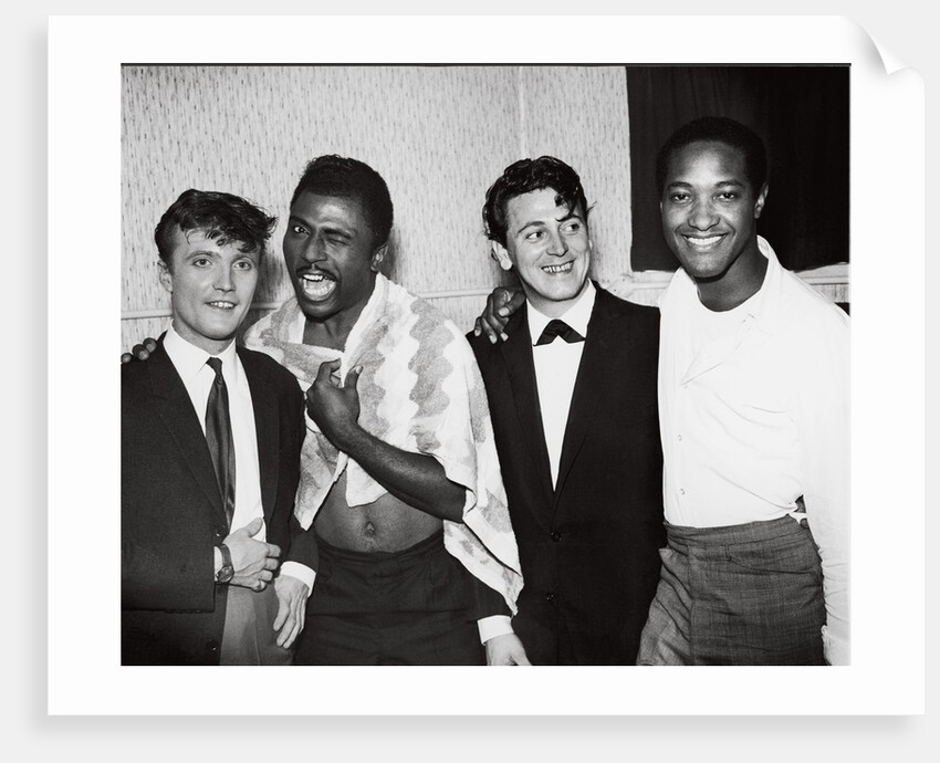 Jet Harris, Little Richard, Gene Vincent and Sam Cooke by Harry Hammond