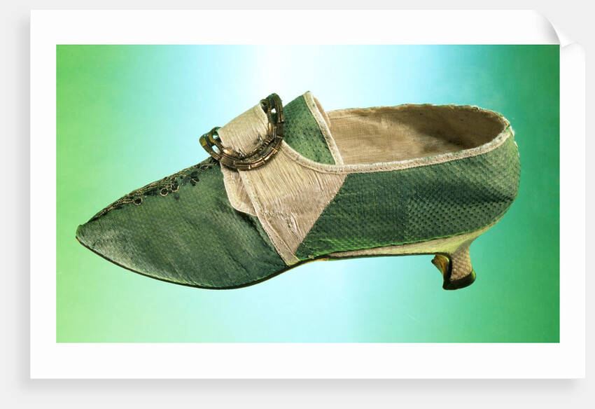 Women's shoe. Italy or France, c.1770-1785 by Anonymous