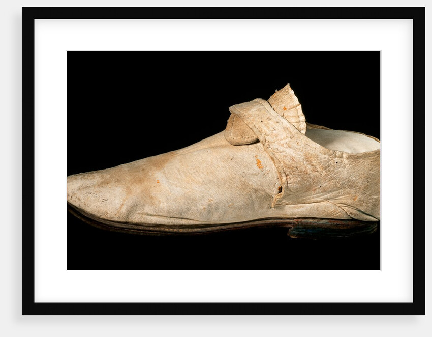 Man's official dress shoe. Britain, 1740-50s by Unknown
