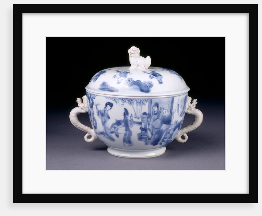 Lidded bowl by Unknown
