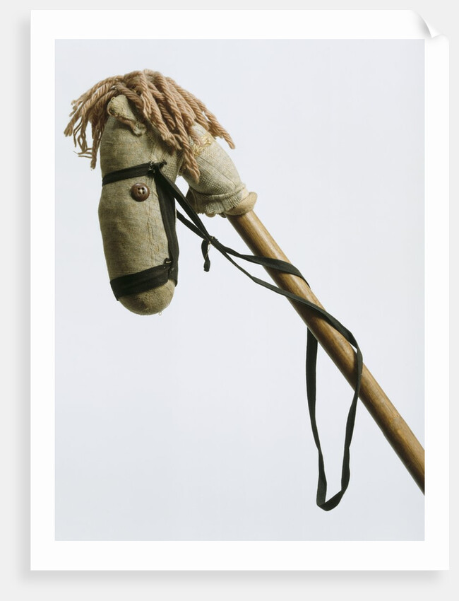 Homemade hobby horse by Anonymous