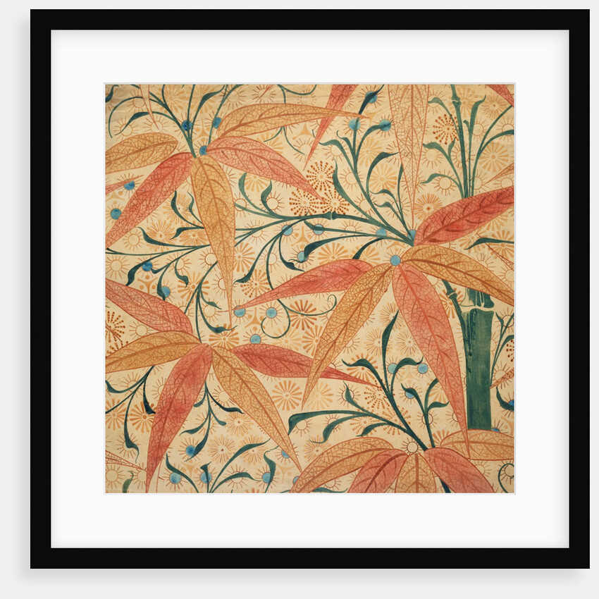 Bamboo wallpaper by Edward William Godwin