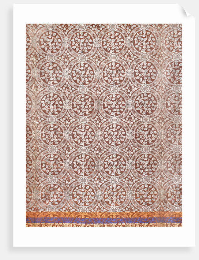 Small Syringa furnishing fabric by Edward William Godwin