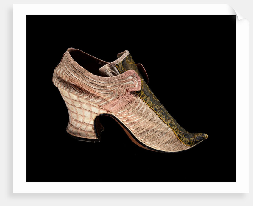Woman's Shoe. Britain, early 18th century by Anonymous