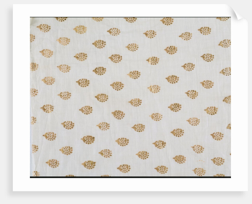 Textile design by Unknown