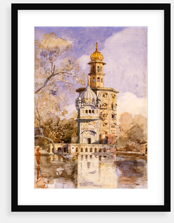 The Akalis Tower at Amritsar by William Carpenter