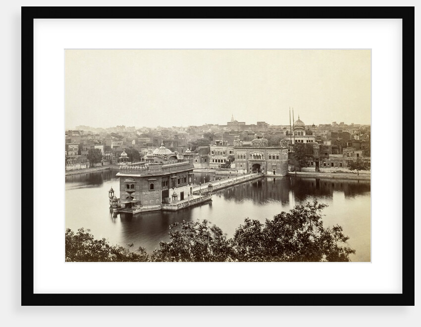 The Golden Temple, photo W. G. Stretton. Amritsar, India, mid-19th century by W. G. Stretton