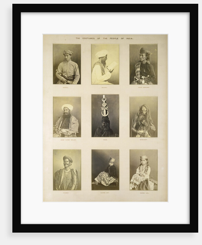 Costumes of the People of India by W.W. Hooper and Surgean G. Western