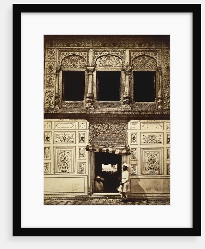 Interior of The Golden Temple by Felice Beato