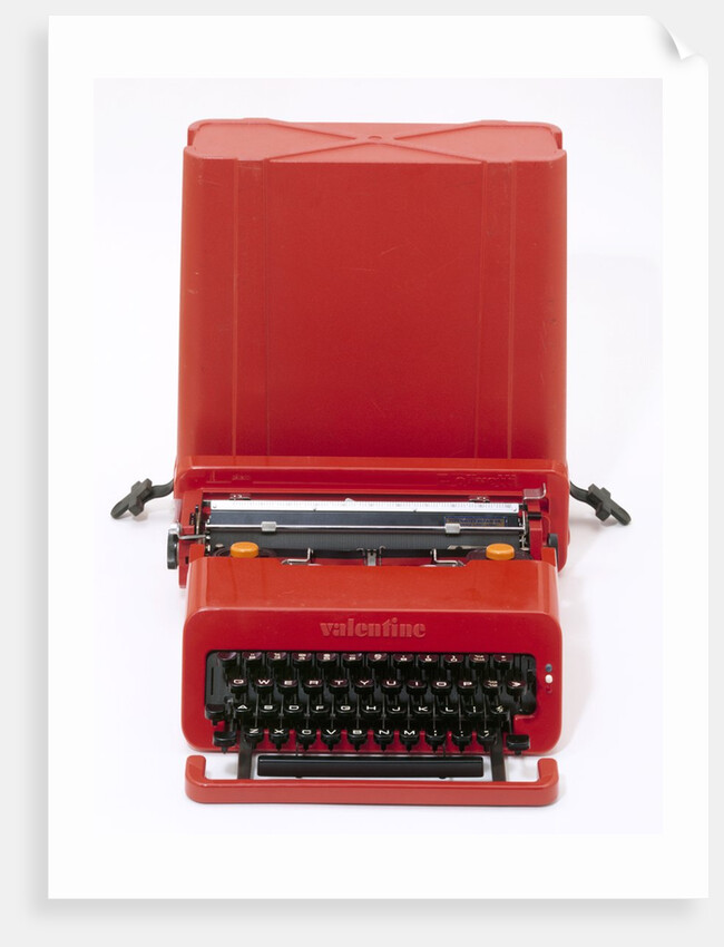 Valentine' typewriter by Ettore Sottsass & Perry King