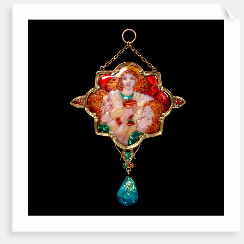 The Love Cup pendant by Phoebe Anna Traquair