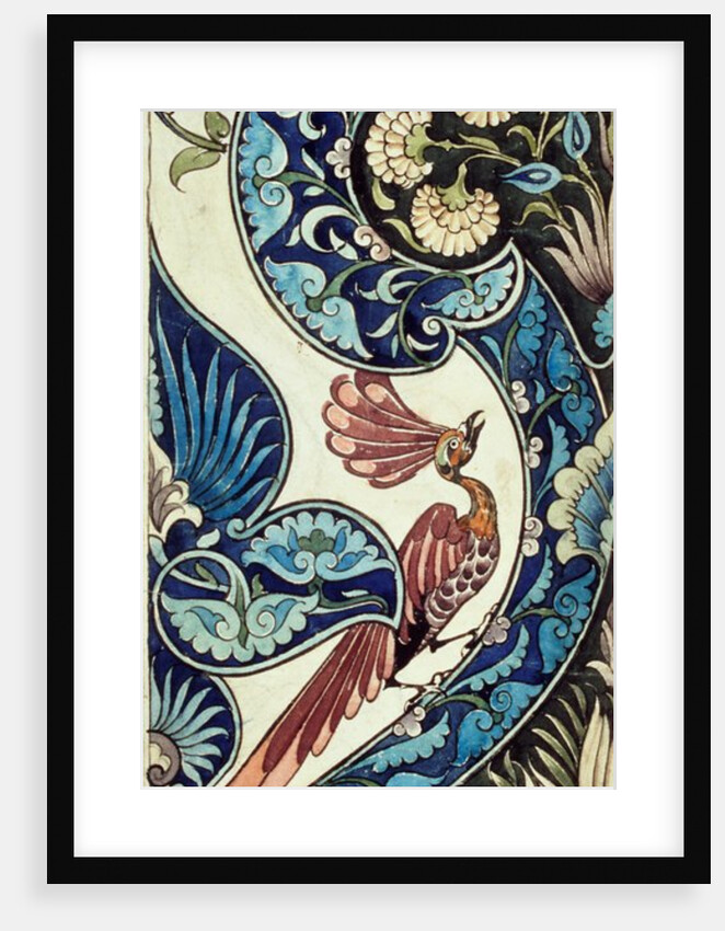Tile design by William Frend De Morgan