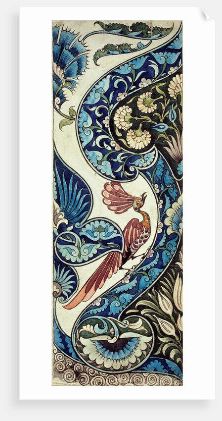Tile design by William Frend De Morgan