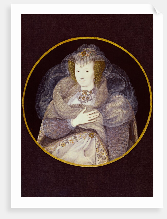 Portrait of an Unknown Woman by Isaac Oliver