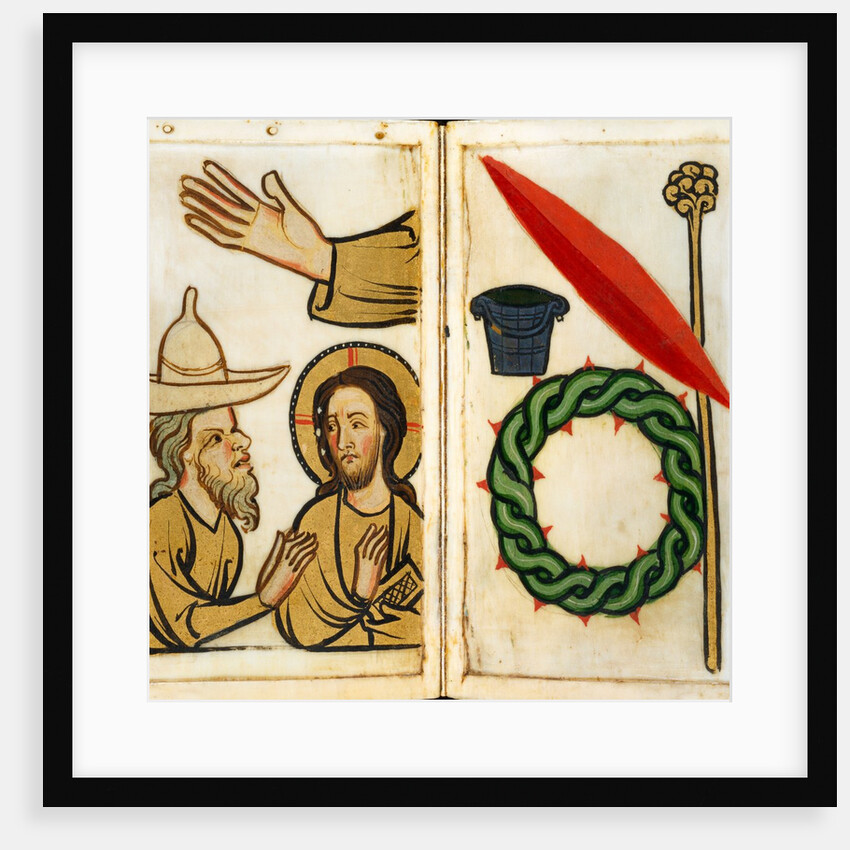 Devotional booklet, The Stigmata of Christ. North Rhine Westphalia, Germany, early 14th century by Anonymous