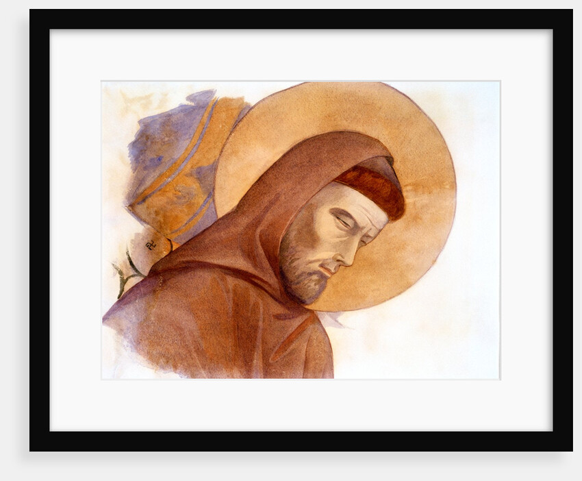 The Head of St Francis by Edward Kaiser