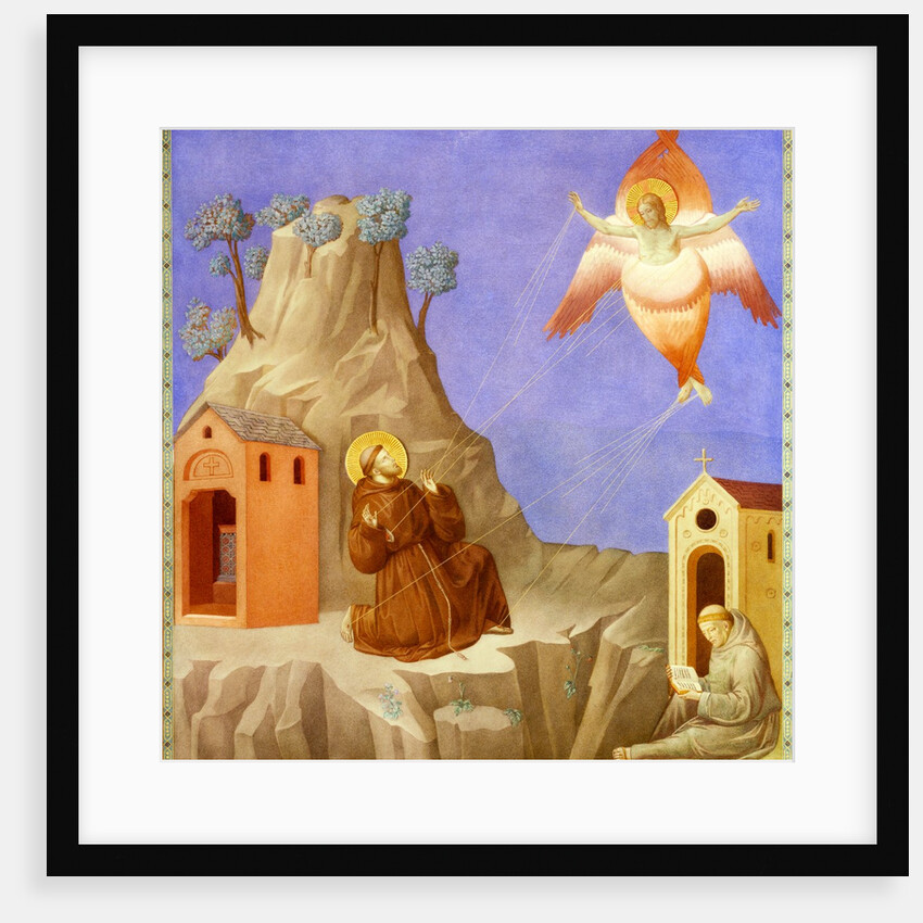 St Francis Receives the Stigmata by Edward Kaiser