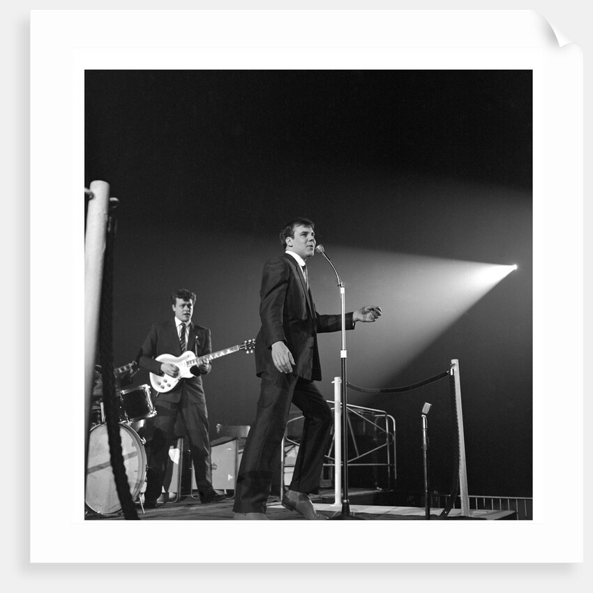 Marty Wilde performing at Wembley by Harry Hammond