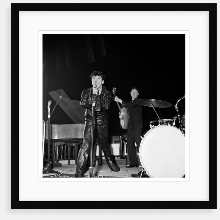 Gene Vincent at Wembley by Harry Hammond
