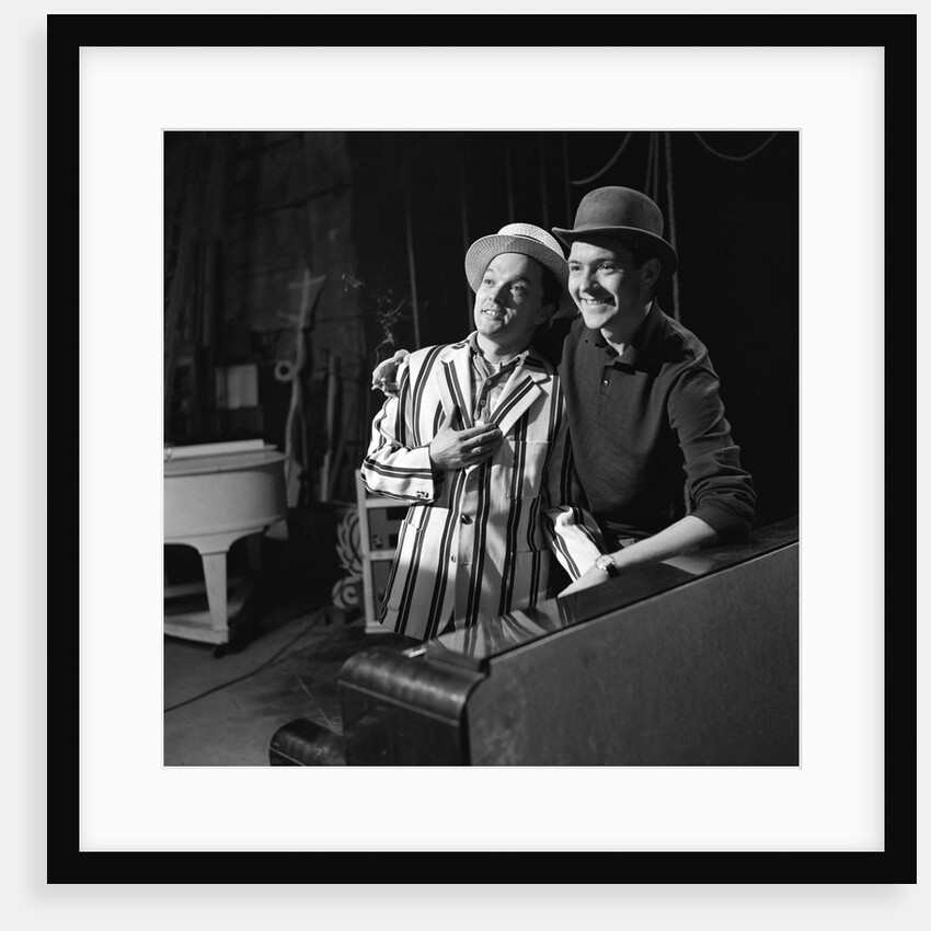 Dickie Valentine with Jack Parnell by Harry Hammond