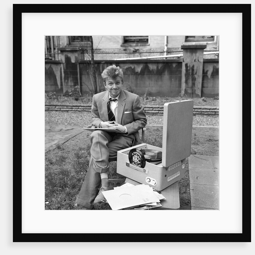 Tommy Steele preparing for the BBC Radio Show by Harry Hammond