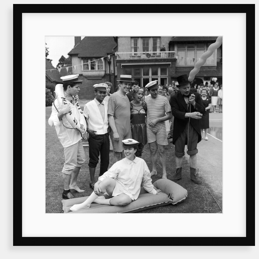 Beach party at Dorothy Squires' house by Harry Hammond