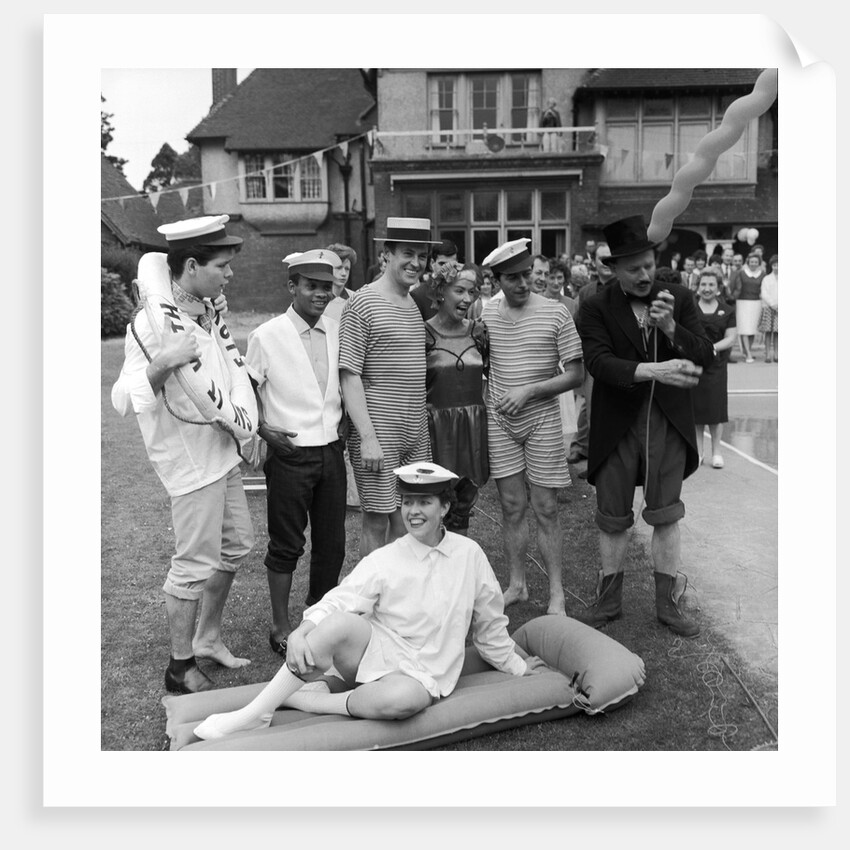 Beach party at Dorothy Squires' house by Harry Hammond