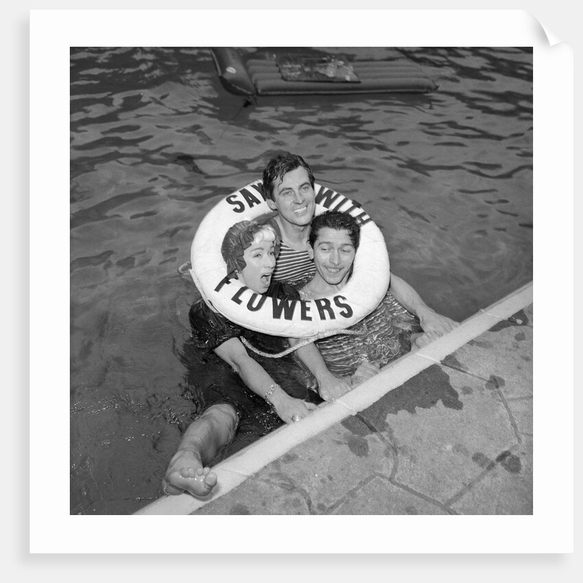 Dorothy Squires at a party at her house in Kent by Harry Hammond