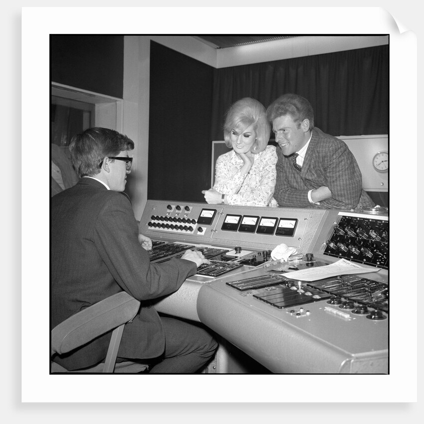 Dusty Springfield at Philip Records by Harry Hammond