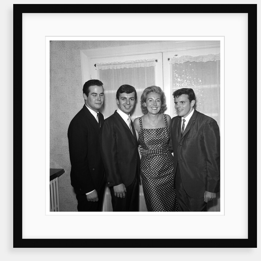 Del Shannon with Dion and Vera Lynn by Harry Hammond