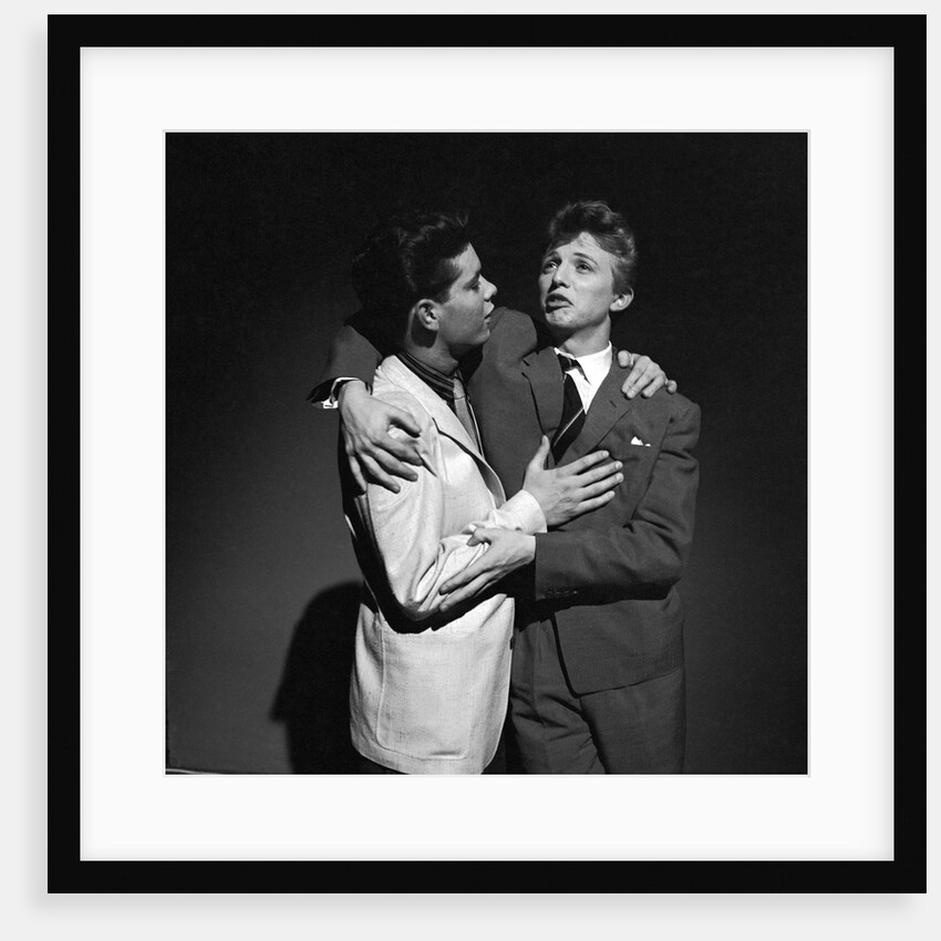 Cliff Richard with Tommy Steele by Harry Hammond