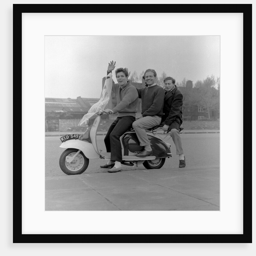 Cliff Richard with Ray Mackender and an unknown man by Harry Hammond