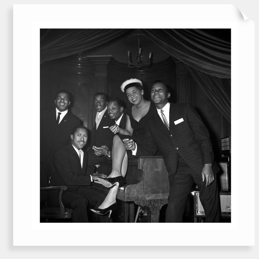 The Platters with Sam Costa by Harry Hammond
