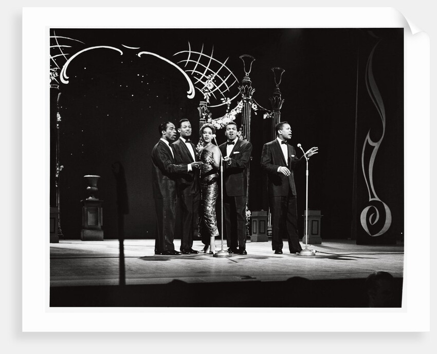 The Platters leaded by Tony Williams by Harry Hammond