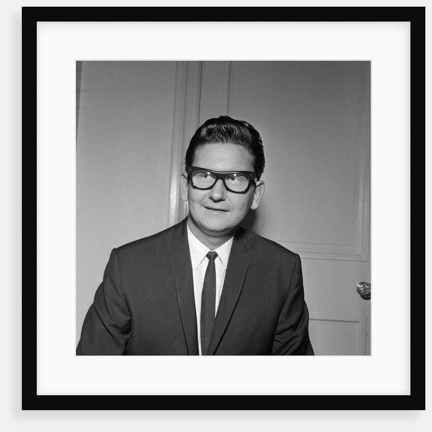 Roy Orbison with glasses by Harry Hammond