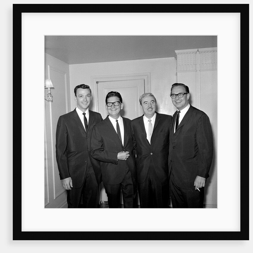 Roy Orbison with Wesley Rose by Harry Hammond