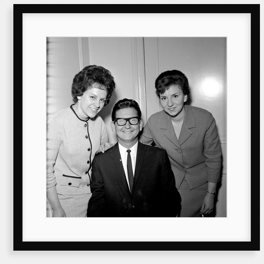 Roy Orbison with fans by Harry Hammond