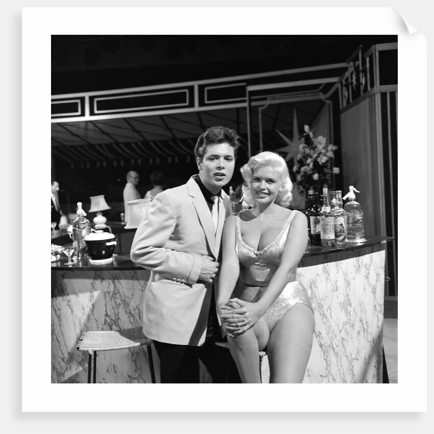 Cliff Richard and Jayne Mansfield at Wood Green Empire by Harry Hammond