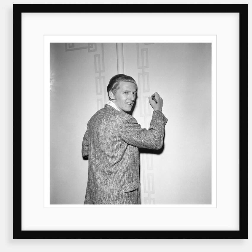 Jerry Lee Lewis at Fairfield Hall by Harry Hammond